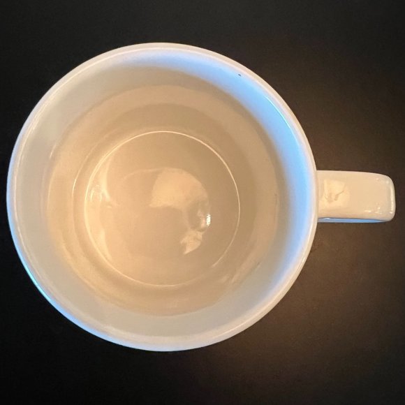 Letter "K" Monogram Initial Porcelain Cup Mug - Picture 4 of 6